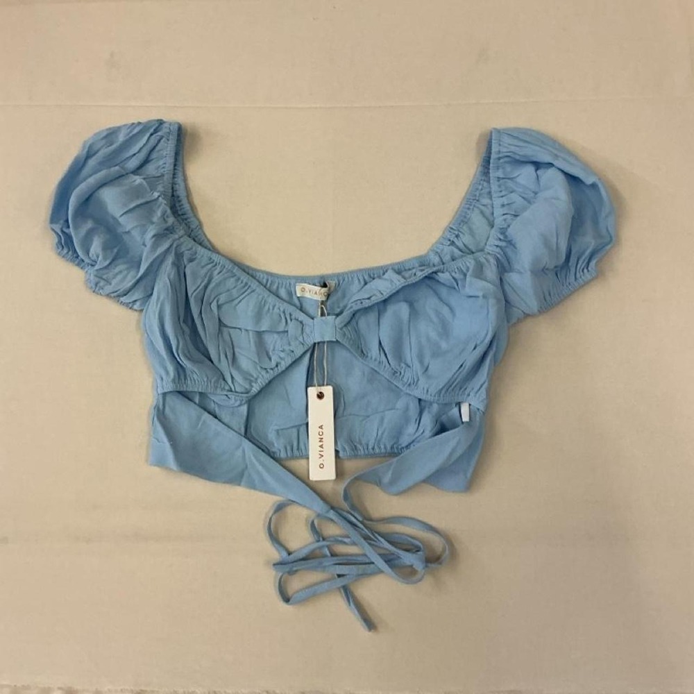 Brand new with tags O. Bianca crop top